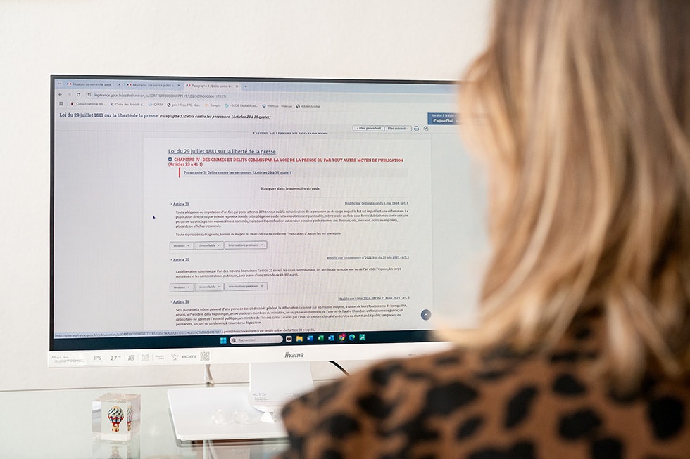 Droit de la presse
